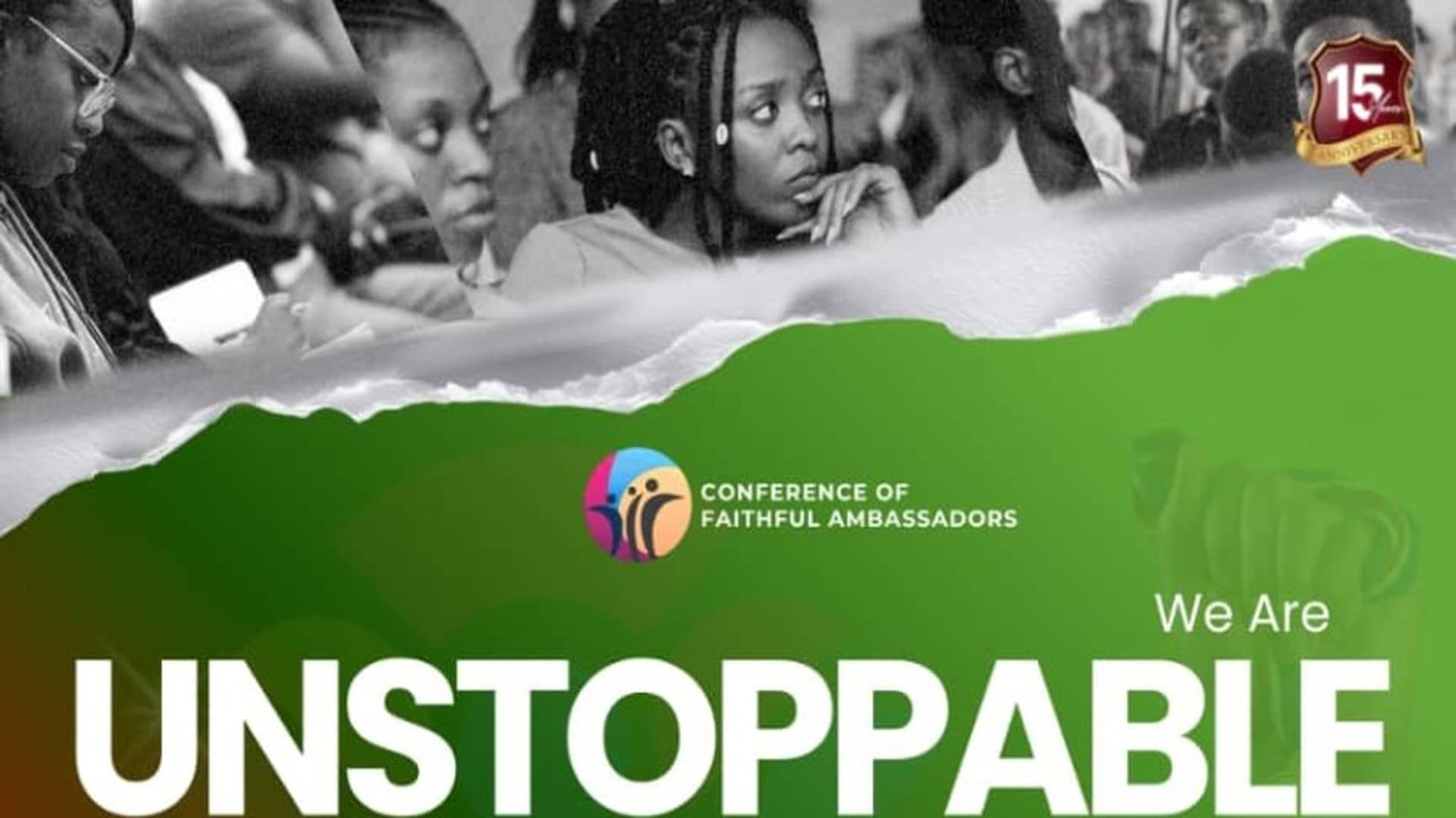 The CONFAB community gathered at a leadership event